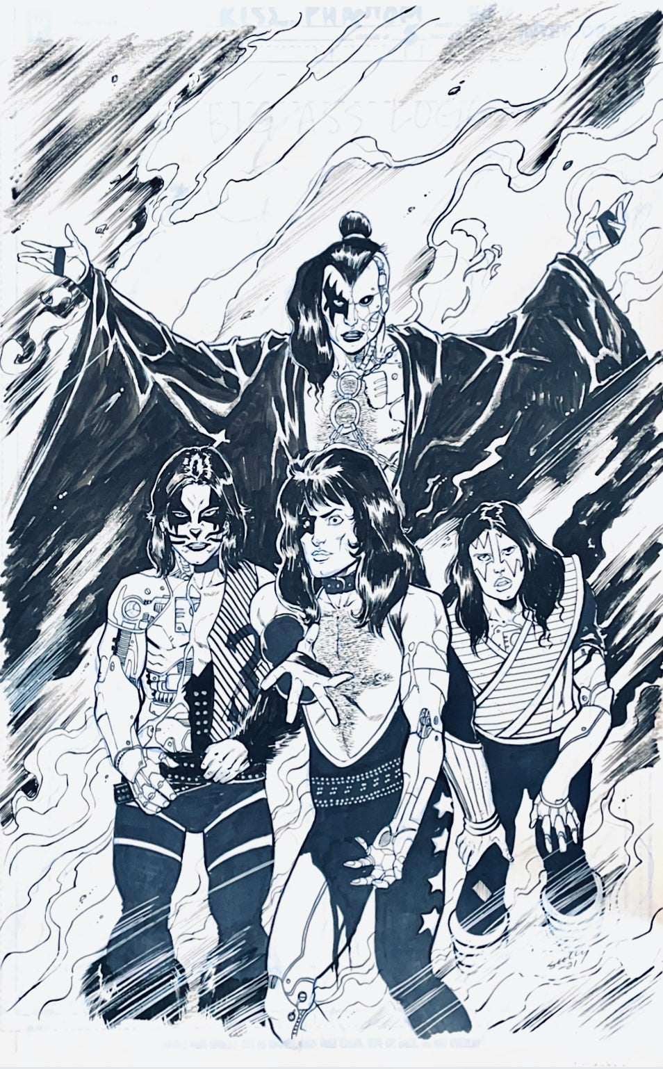 Tim Seeley - KISS: PHANTOM OBSESSION 5 - Cover