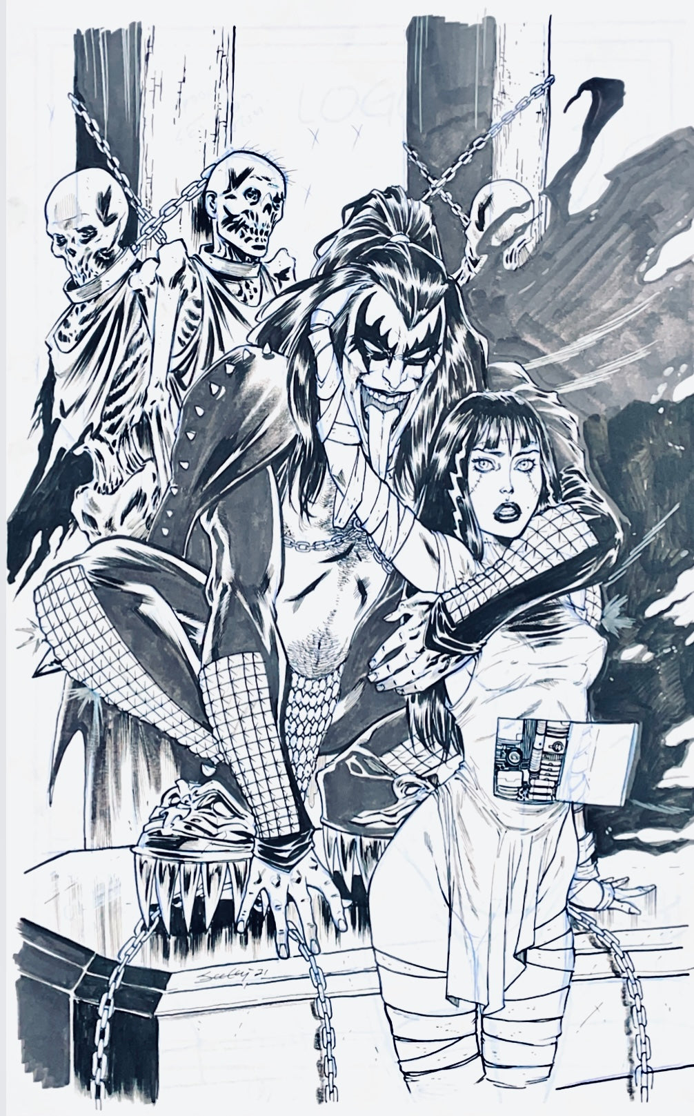 Tim Seeley - KISS: PHANTOM OBSESSION 2 - Cover