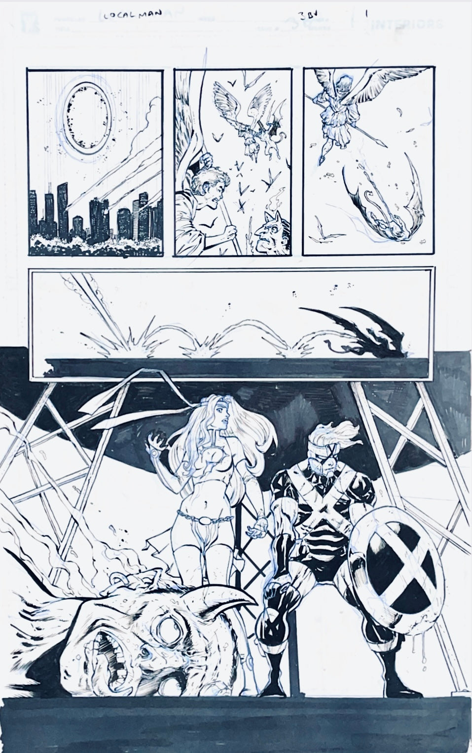 Tim Seeley - LOCAL MAN 3 - Page 1