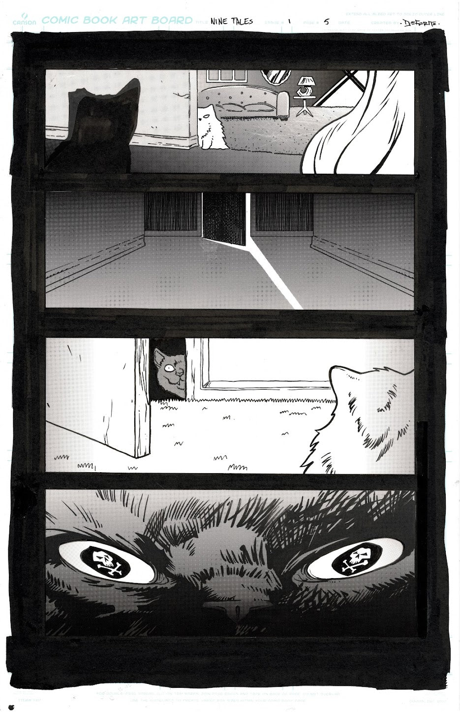 Davey DeForne - Nine Tales Issue #1 Page #5
