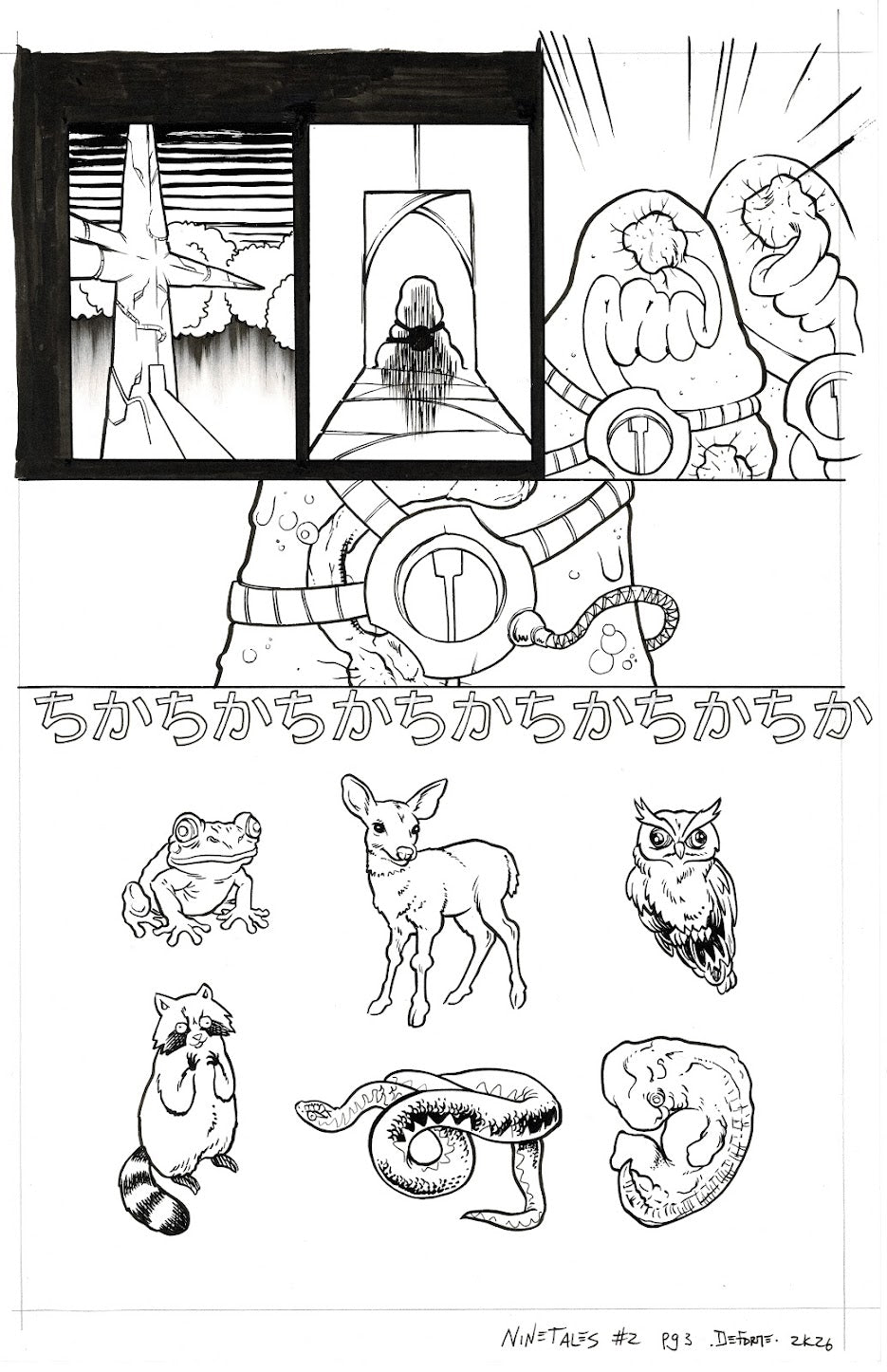 Davey DeForne - Nine Tales Issue #2 Page #3