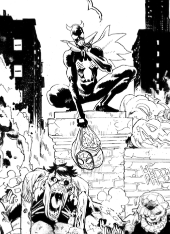 Scott Hepburn - Marvel Zombies: Red Band #2. Variant Cover
