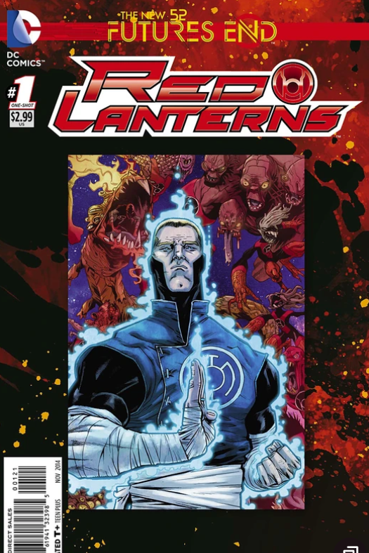 Scott Hepburn - Red Lanterns Futures End #1 3D Motion Cover