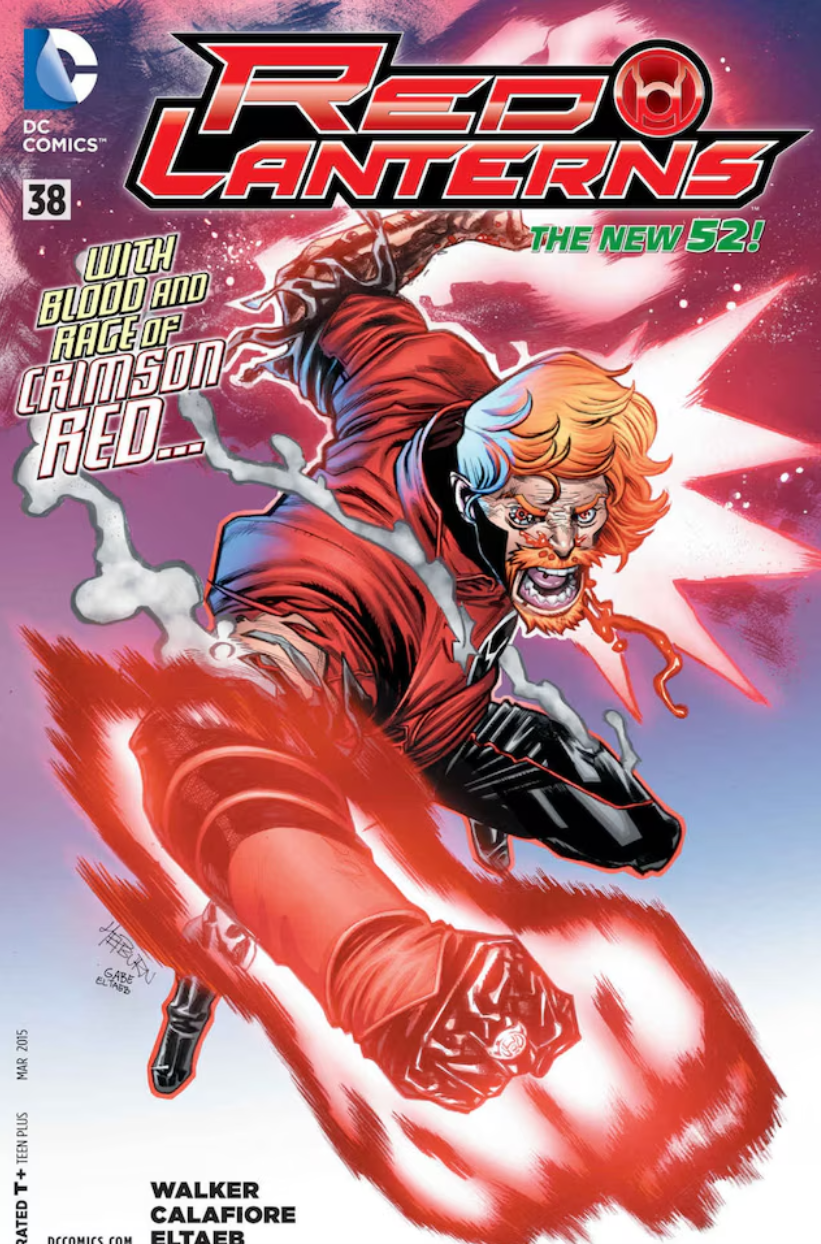 Scott Hepburn - RED LANTERNS #38 Cover