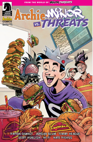 Scott Hepburn - ARCHIE VS MINOR THREATS COVER #2