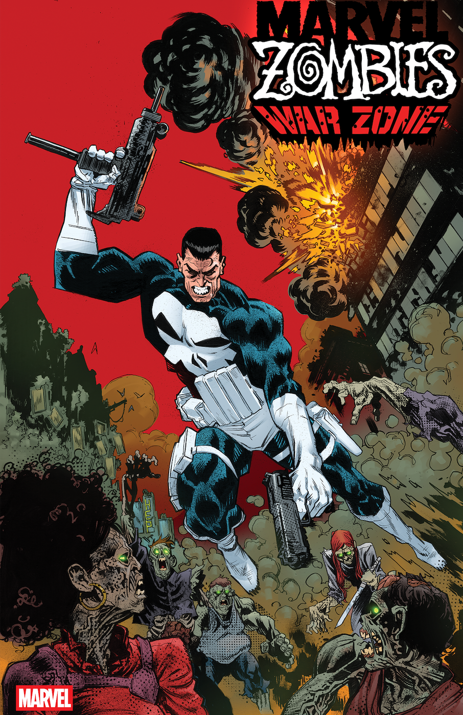 Scott Hepburn - Punisher MARVEL ZOMBIES: WAR ZONE #2