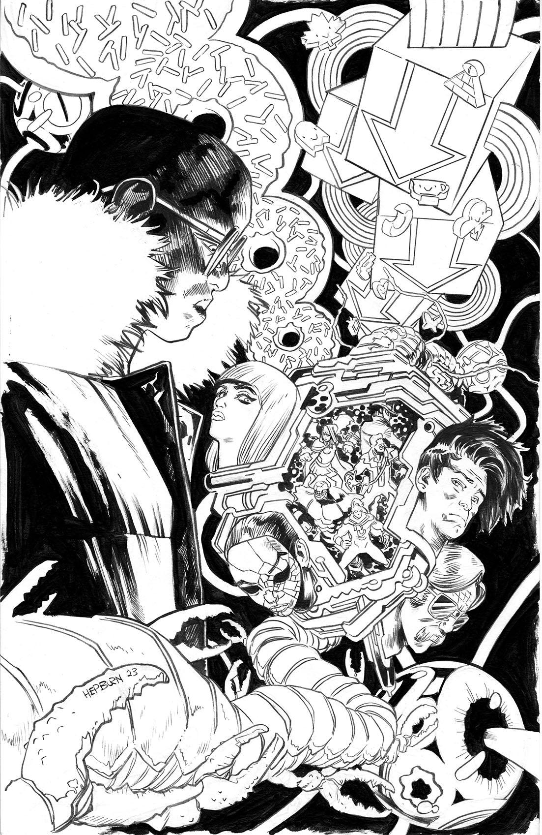 Scott Hepburn - MINOR THREATS: THE ALTERNATES #4 Cover