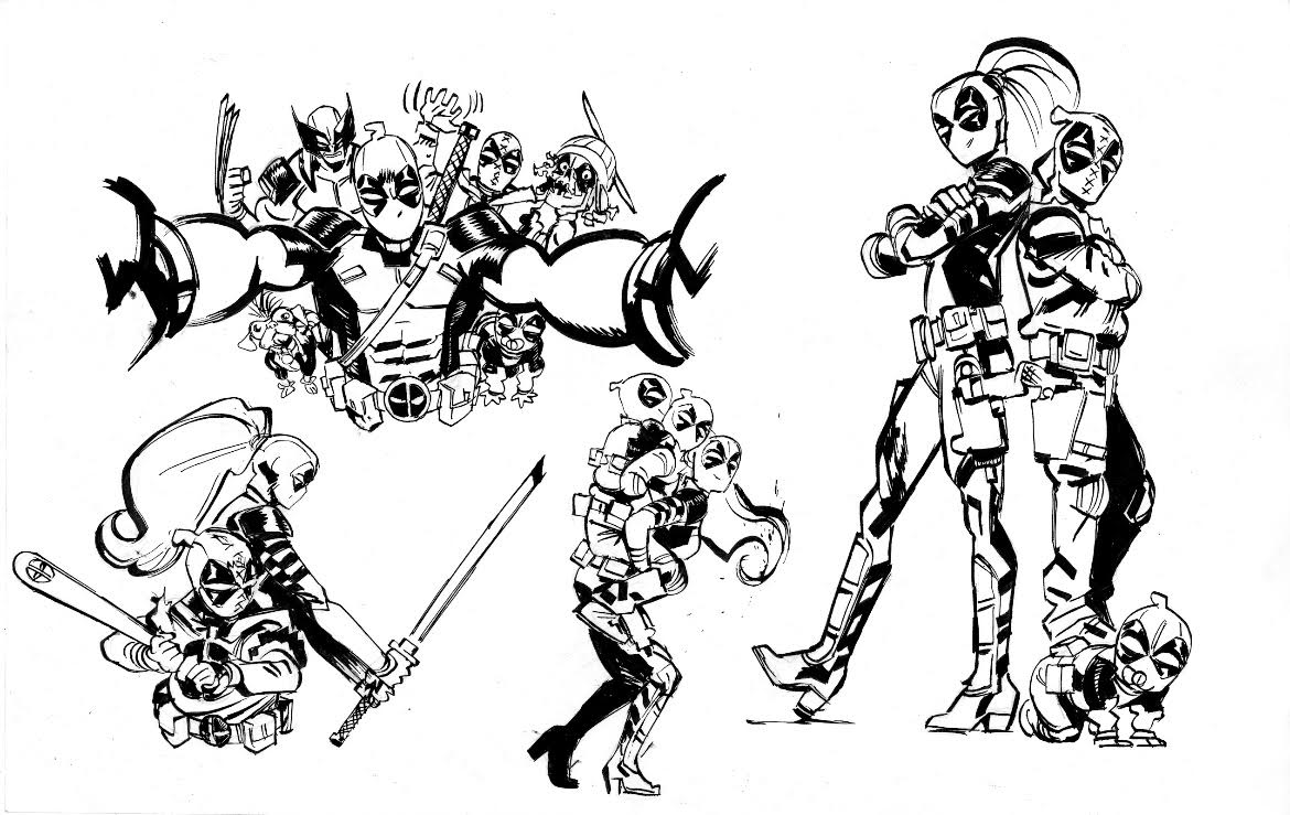 Scott Hepburn -Ladypool poses / Licensing