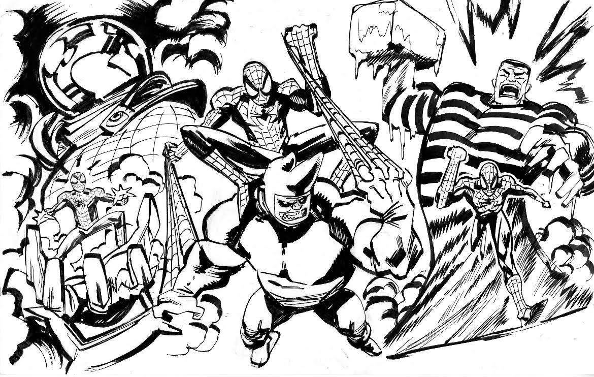 Scott Hepburn -Spiderman vs Everyone / LICENCING