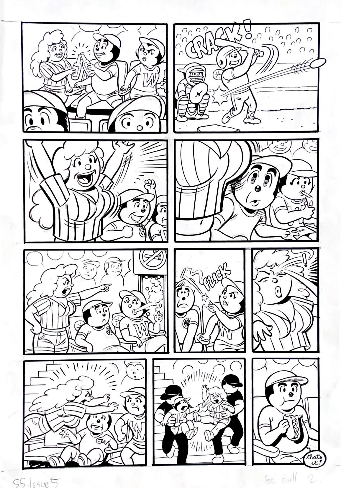 Greg & Fake - Santos Sisters #5 - "BB Ball" Page 2