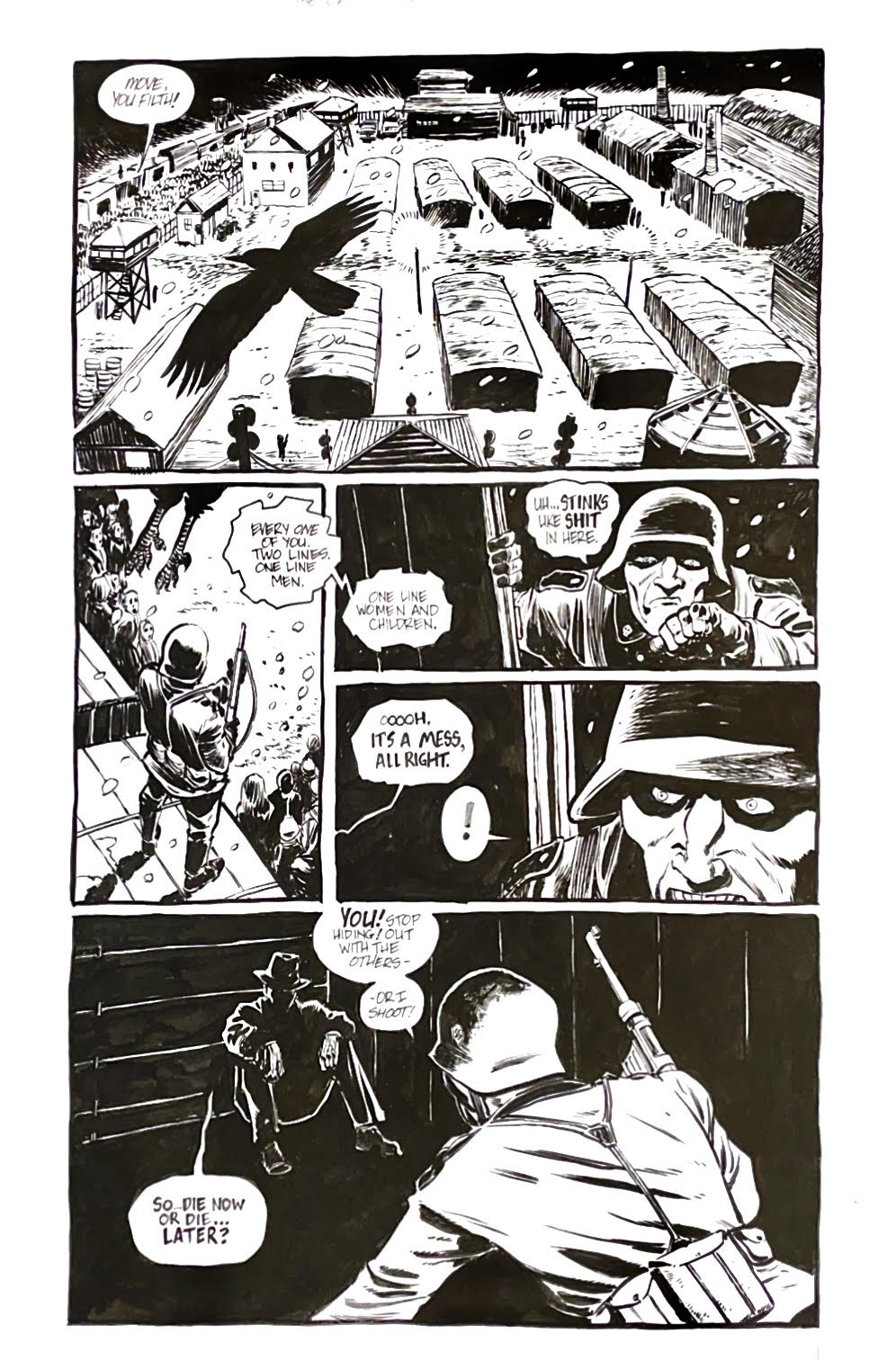 Jim Terry - The Crow: Skinning the Wolves #1- P5