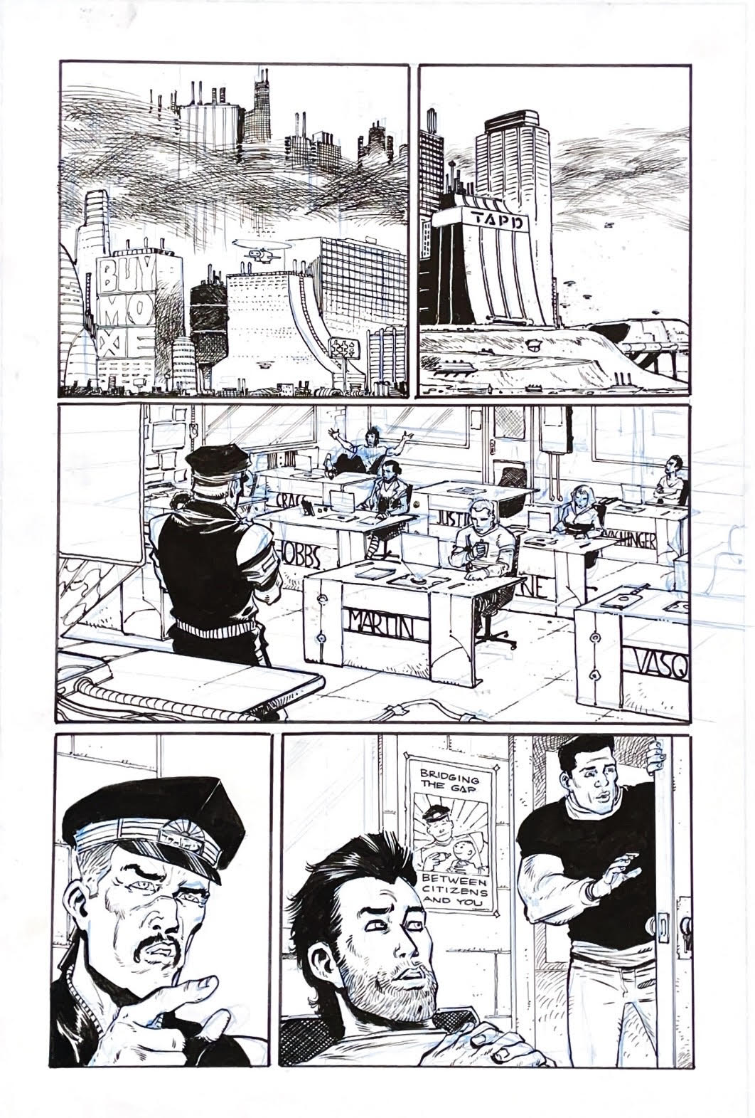 Jim Terry - Trash Bridge / Issue #1- P1