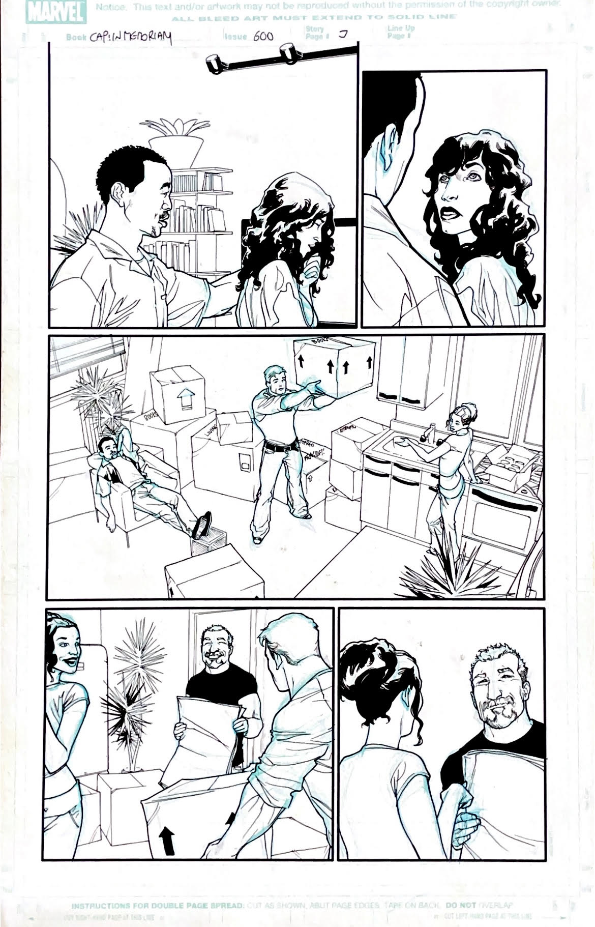 Kalman Andrasofszky - Captain America: In Memoriam # 600 - Page 3