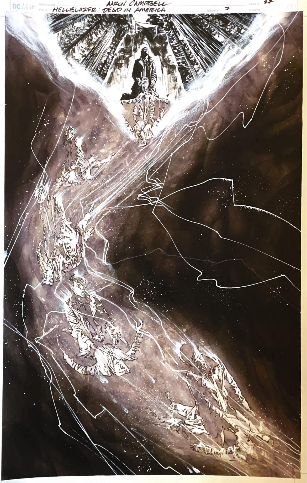 Aaron Campbell - Hellblazer: Dead in America Issue 7 - Page # 27