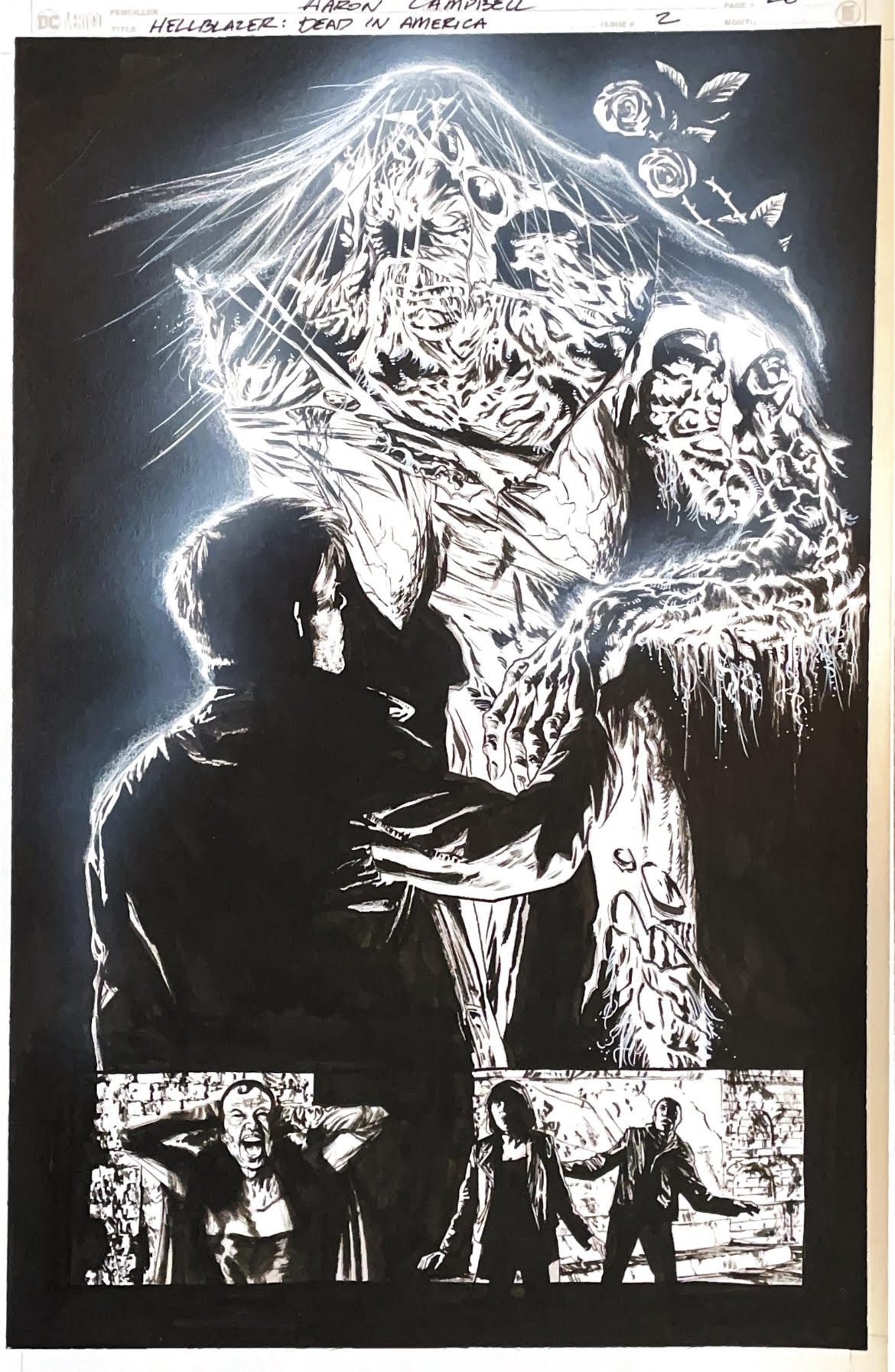 Aaron Campbell - Hellblazer: Dead in America Issue 2 - Page #28