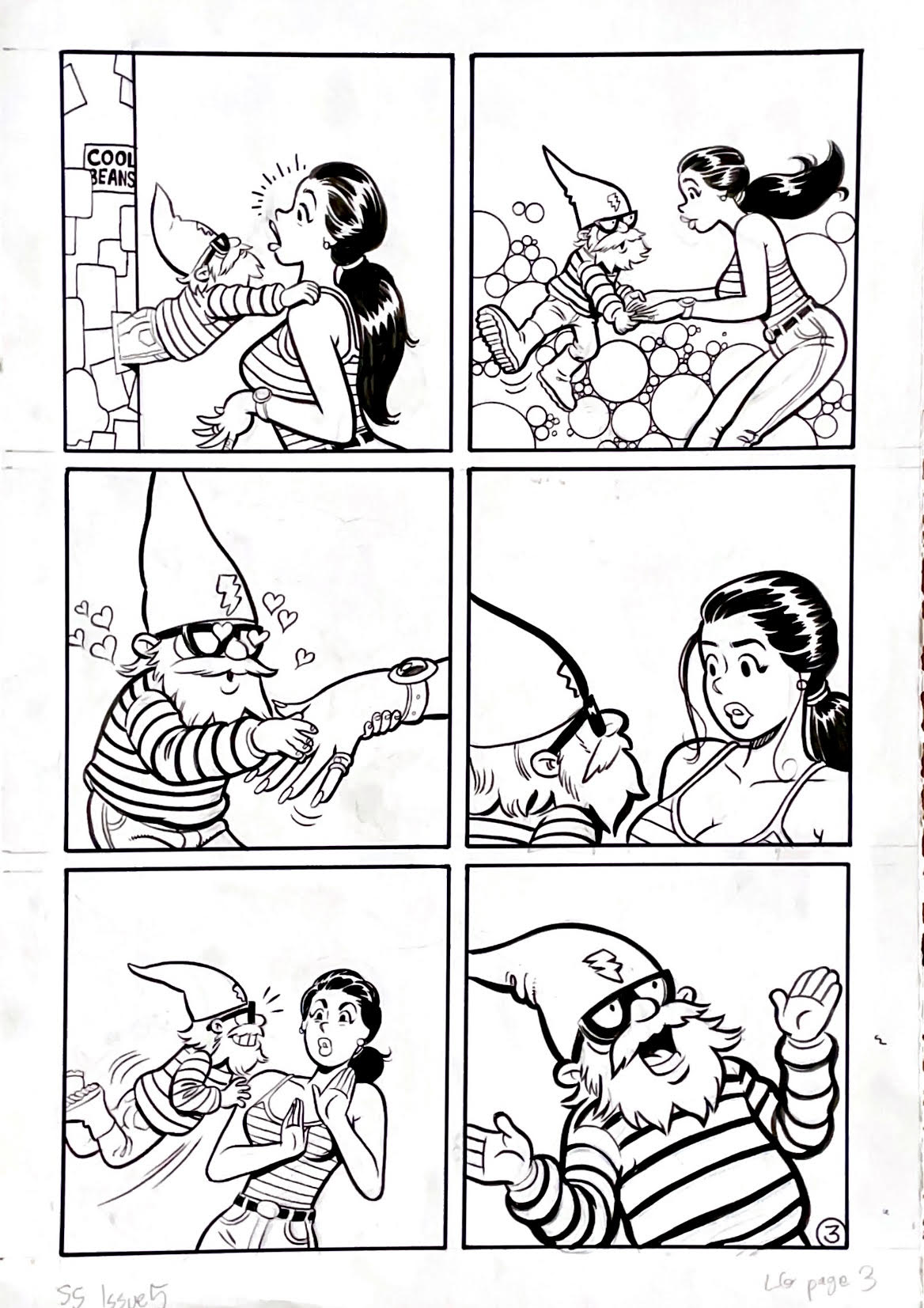 Greg & Fake - Santos Sisters #5 - "LG" Page #3