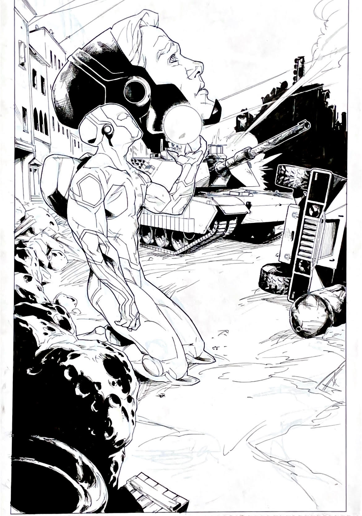 Kalman Andrasofszky - Soldier Zero #9 Cover