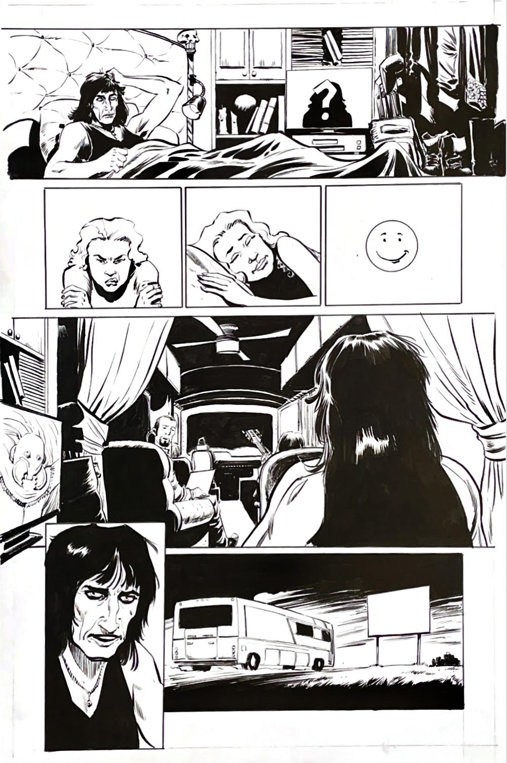 Jim Terry - Alice Cooper us chaos / Issue #1- P4