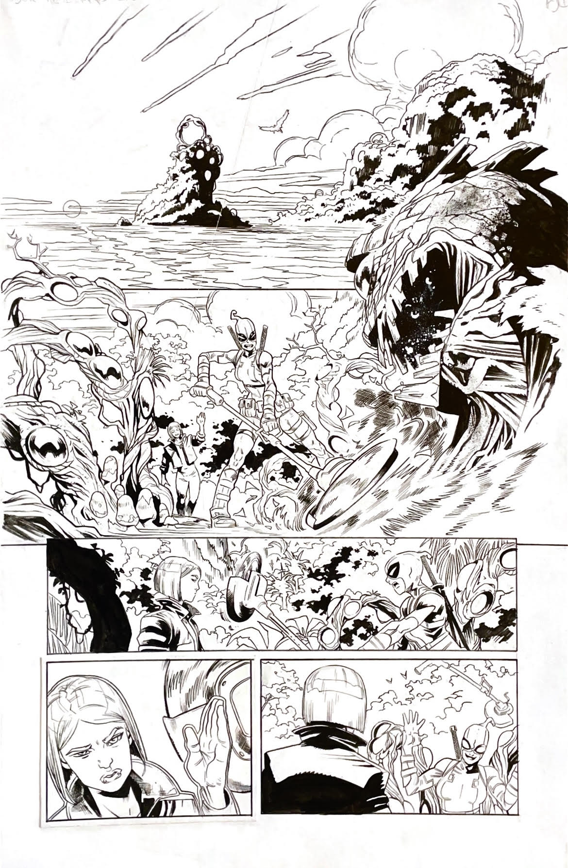 Scott Hepburn -DEADPOOL #3 - Page 1
