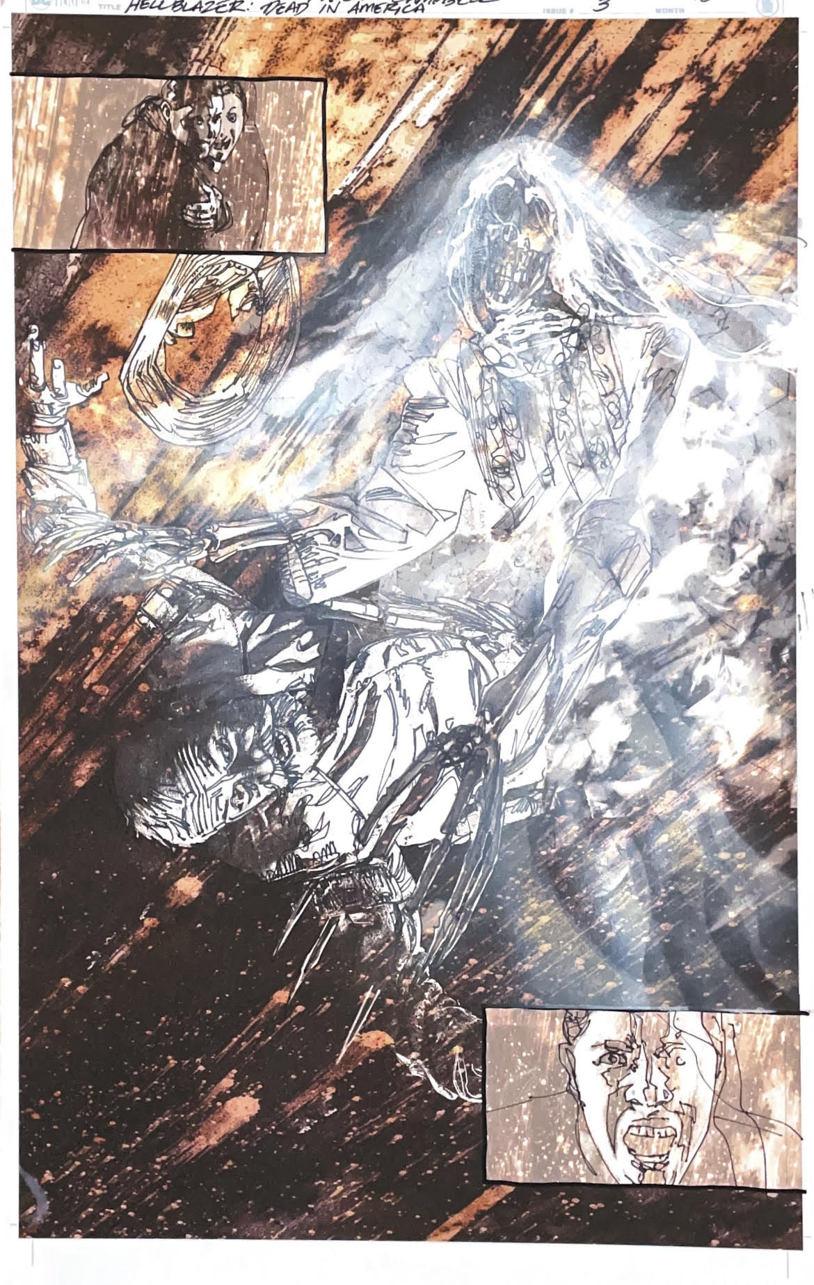 Aaron Campbell - Hellblazer: Dead in America Issue 3 - Page # 18