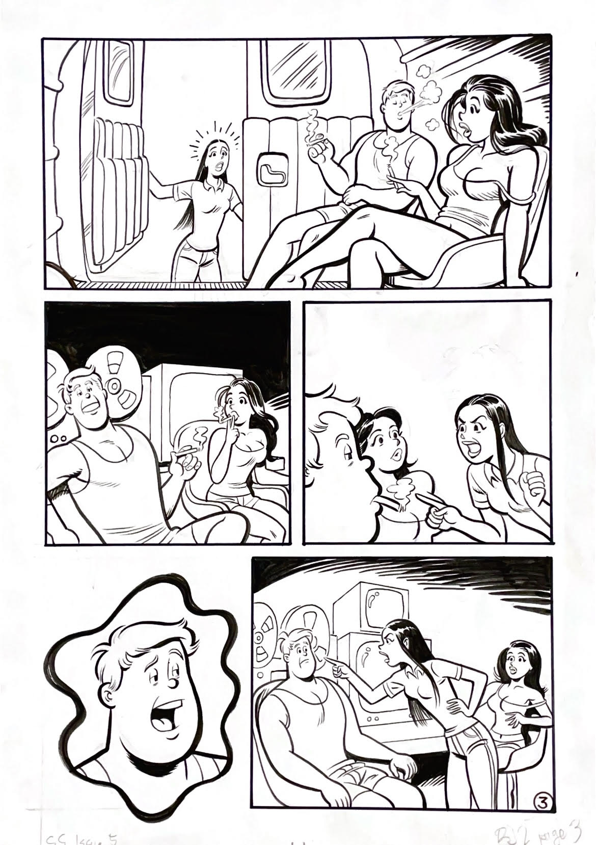 Greg & Fake - Santos Sisters #5 - "BJ2" Page 3