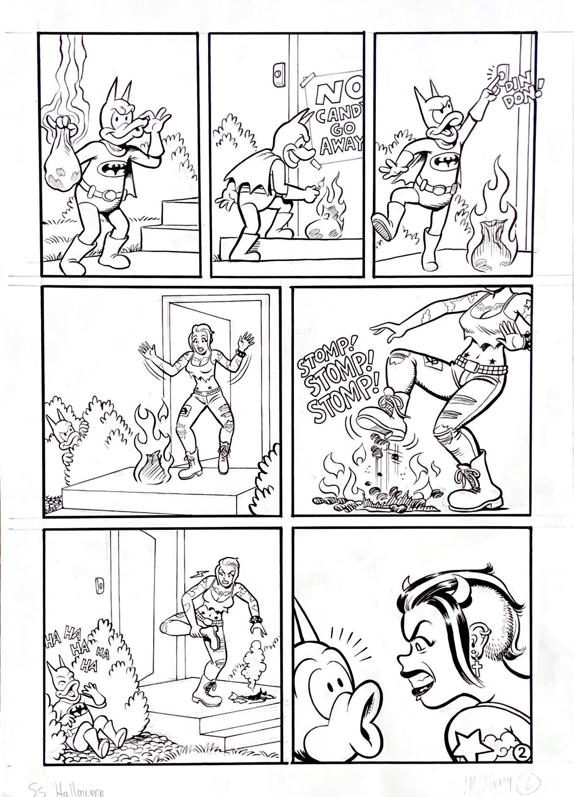 Greg & Fake - Santos Sisters - Halloween - "JR/Mercy" Page 2