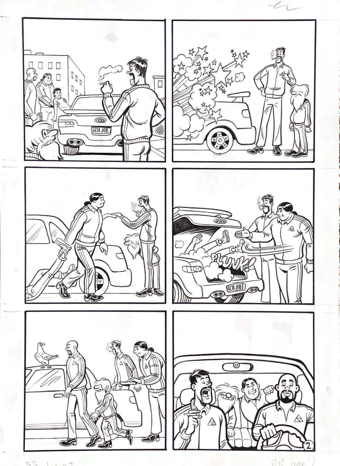 Greg & Fake - Santos Sisters #5 - "BJ2" Page 2