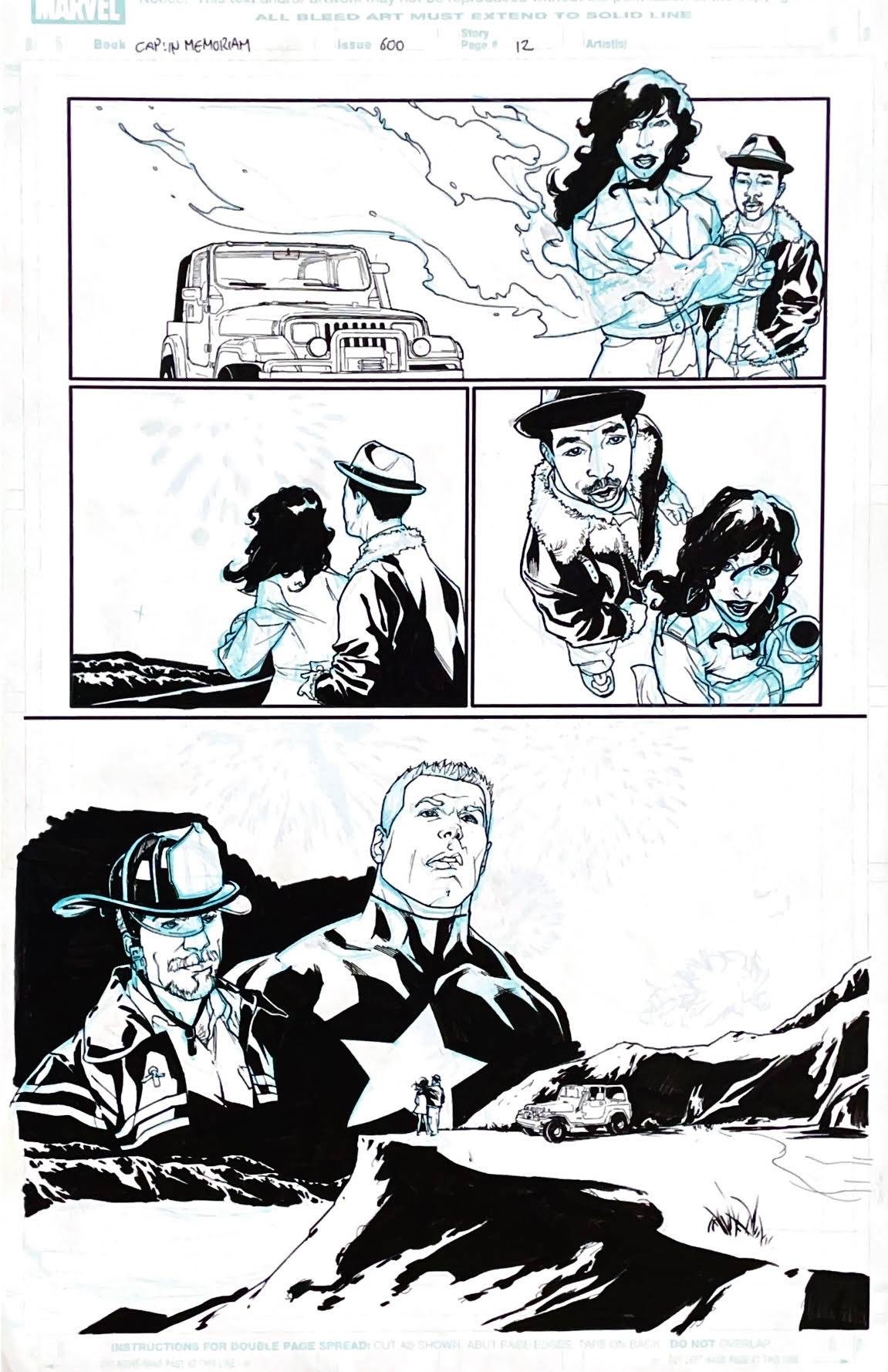 Kalman Andrasofszky - Captain America: In Memoriam # 600 - Page 12