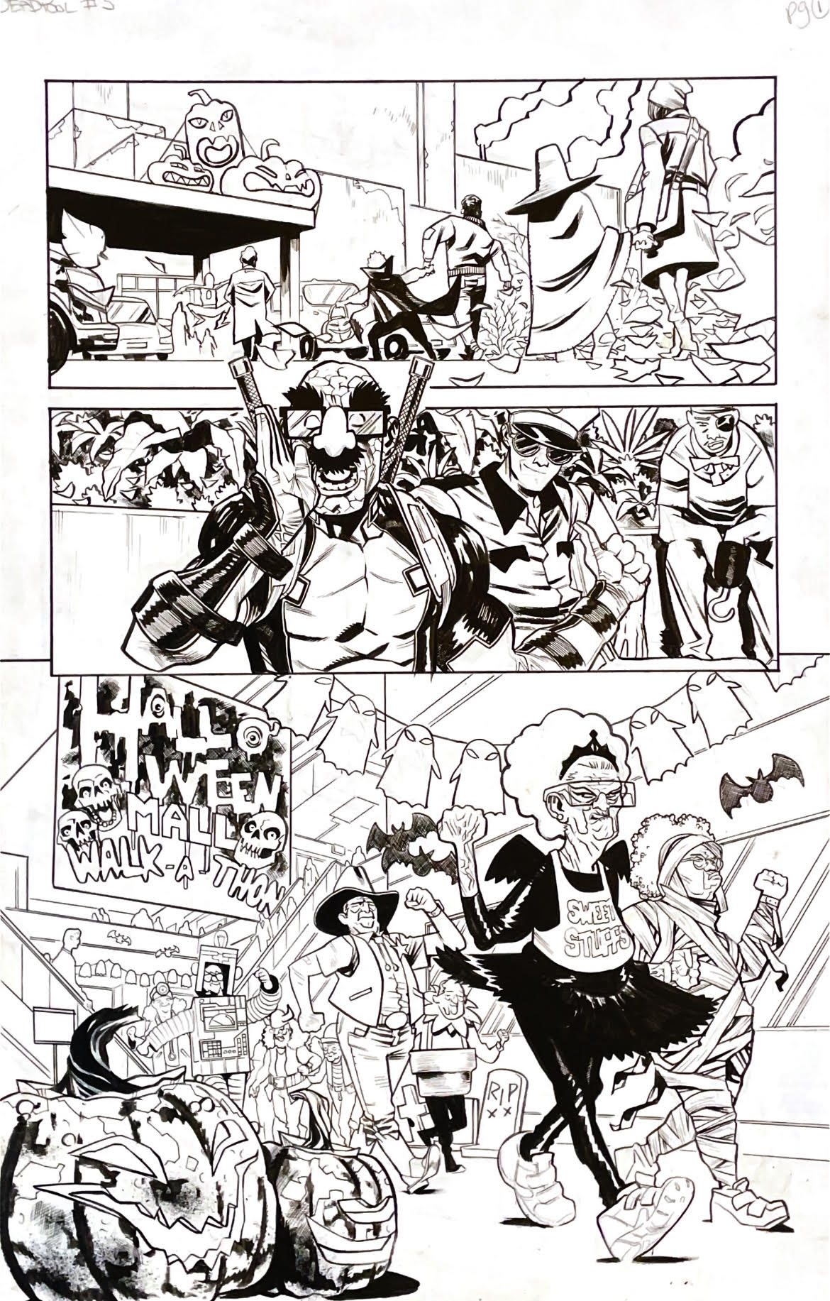 Scott Hepburn -DEADPOOL #5 - Page 1