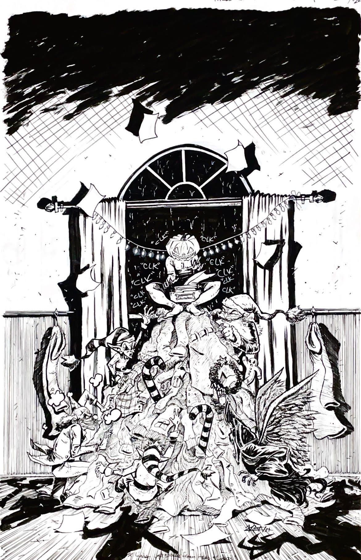 Jimmy Kucaj - The Cloakroom 3 Holiday Anthology - Cover