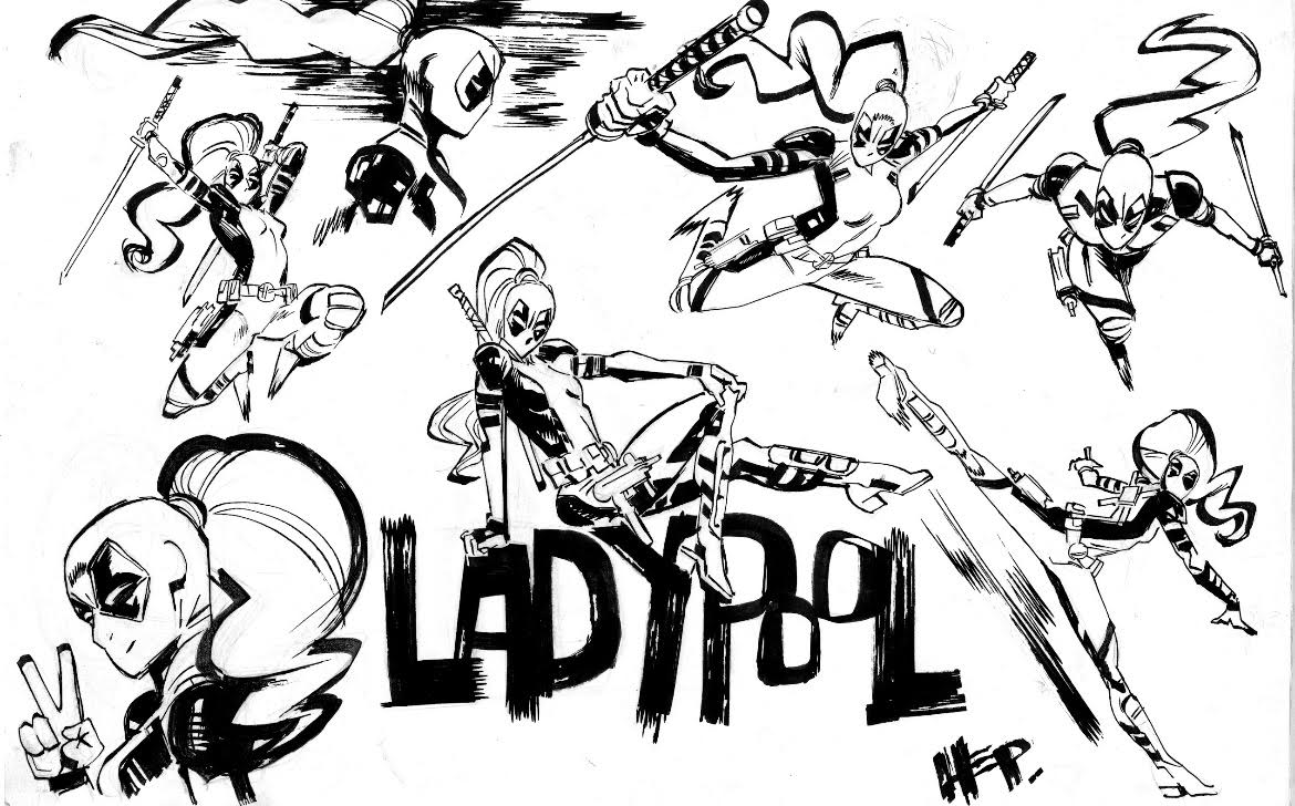 Scott Hepburn -Ladypool pose 1 / Licensing