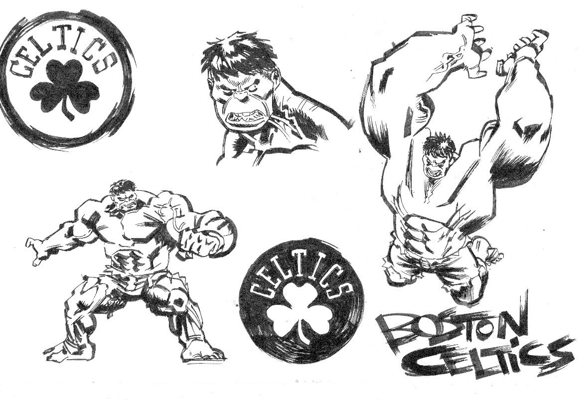 Scott Hepburn - NBA- HULK / LICENCING (Boston Celtics)