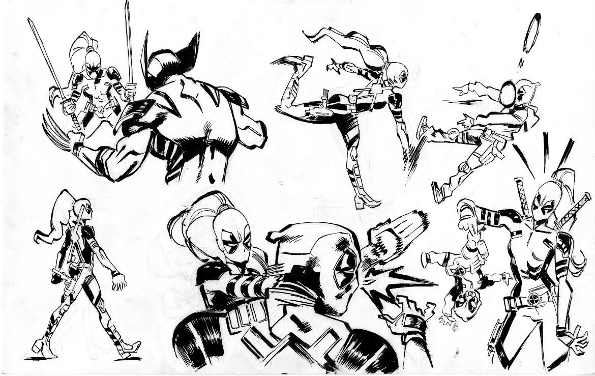 Scott Hepburn -Ladypool pose 2 / Licensing