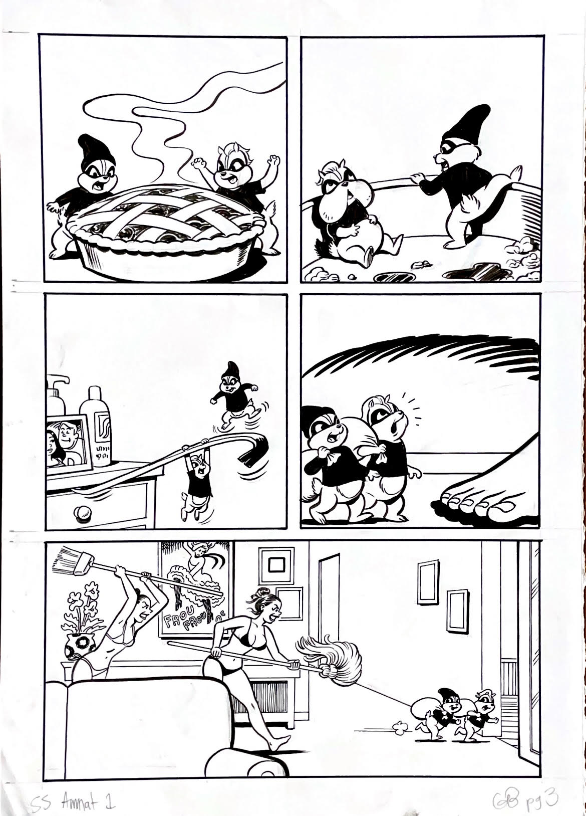 Greg & Fake - American Nature presents #1 - "Chipmunk Caper" Page 3