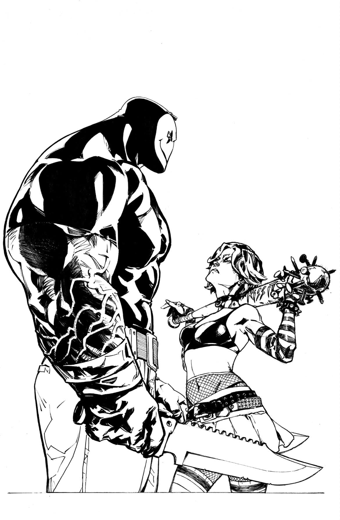 Kalman Andrasofszky - Hack/Slash vs Bodybags #4 - B cover