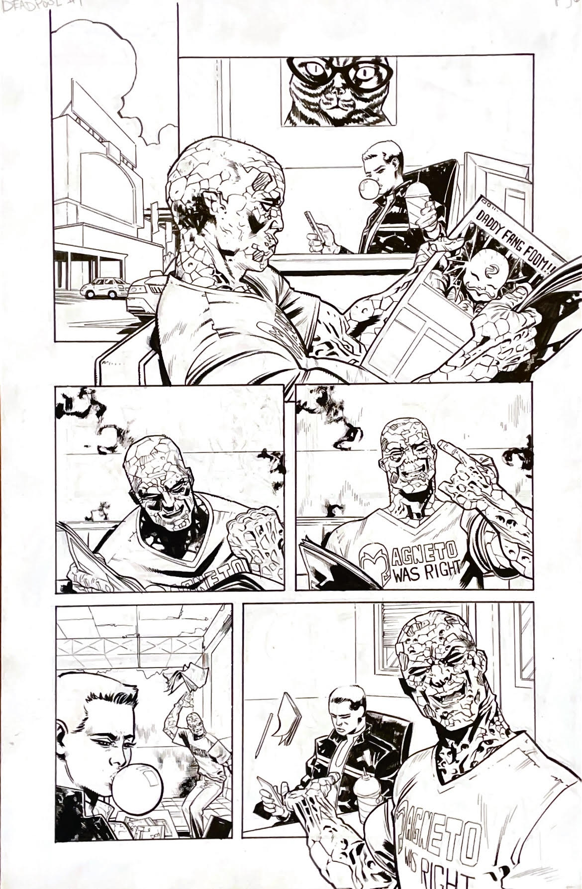 Scott Hepburn -DEADPOOL #1 - Page 1
