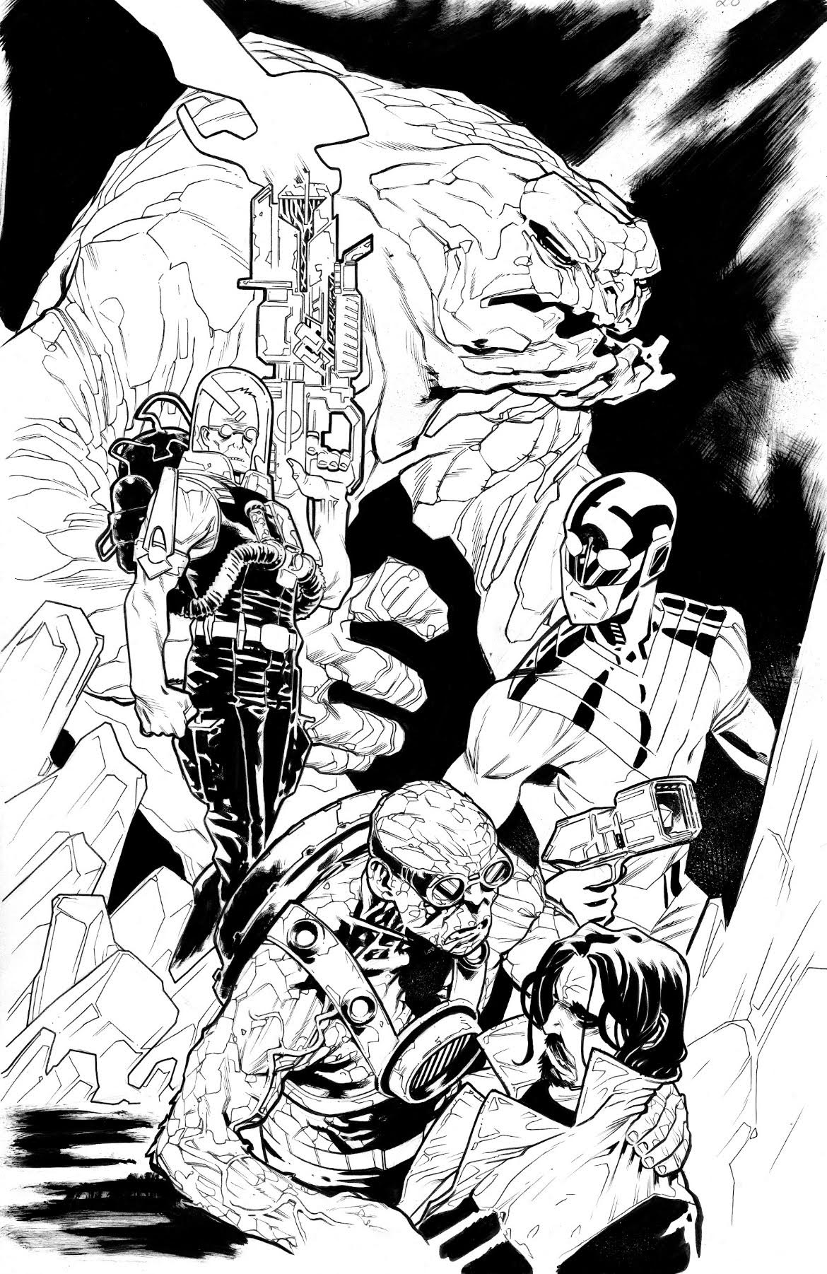 Scott Hepburn -Rogues Rebellion No. 3 - 20 Cover