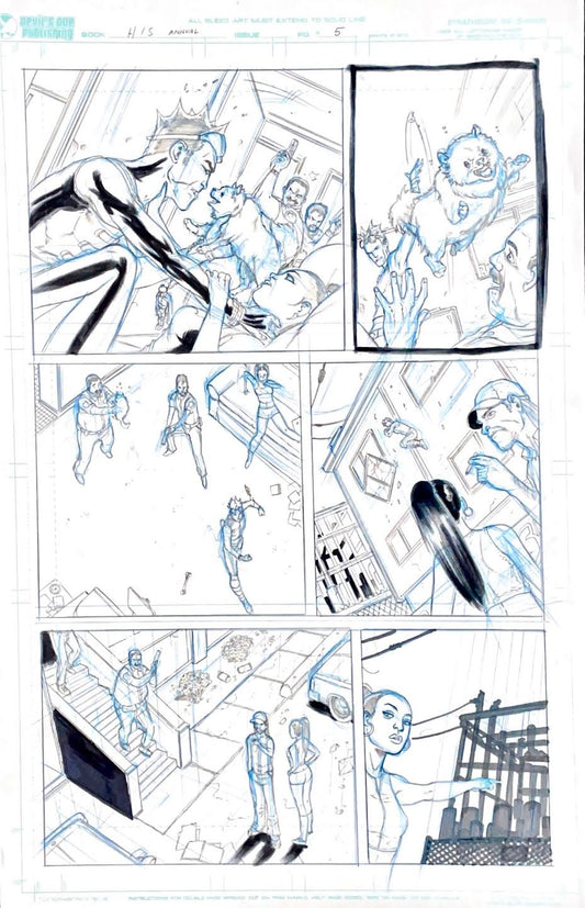 Tim Seeley - HACK / SLASH - Annual  Issue #1 Page # 5