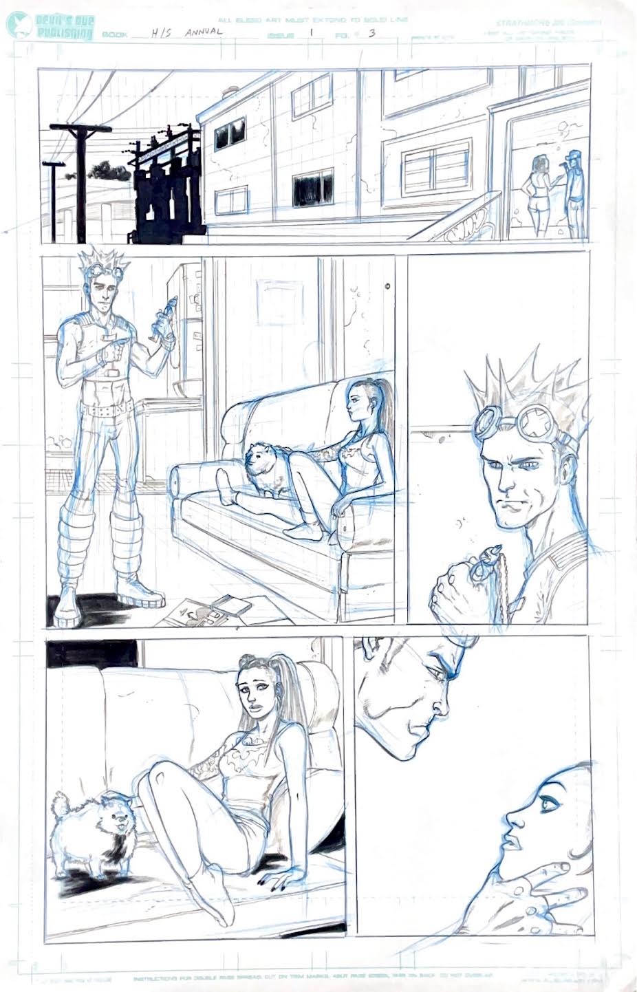 Tim Seeley - HACK / SLASH - Annual  Issue #1 Page # 3