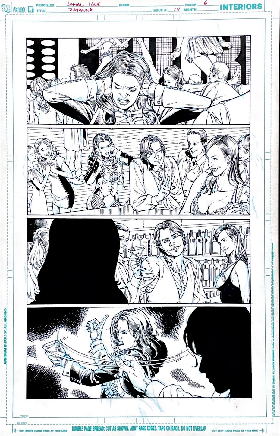 Jamal Igle- ZATANNA Issue 14 -  Page 6