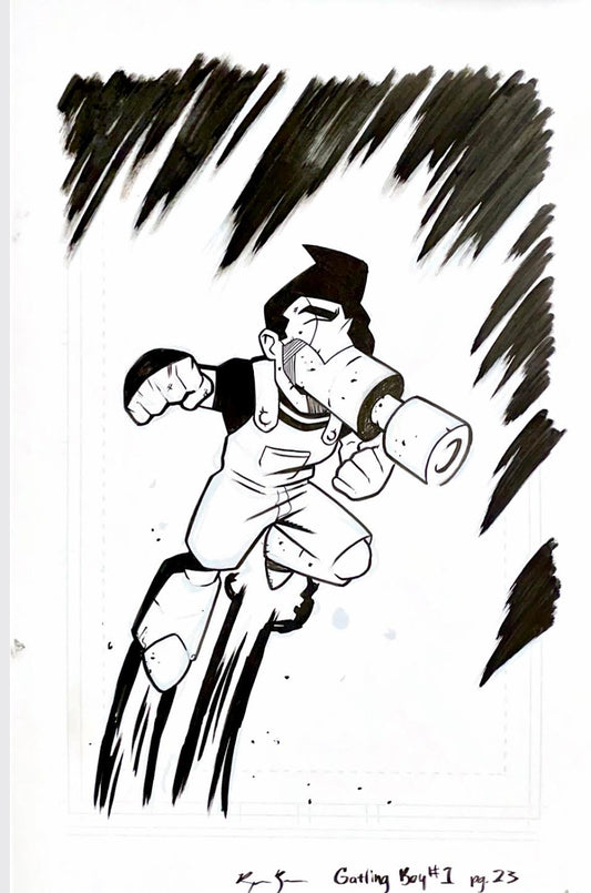 Raymar Brunson - GATLING BOY - Issue#1 Page#23