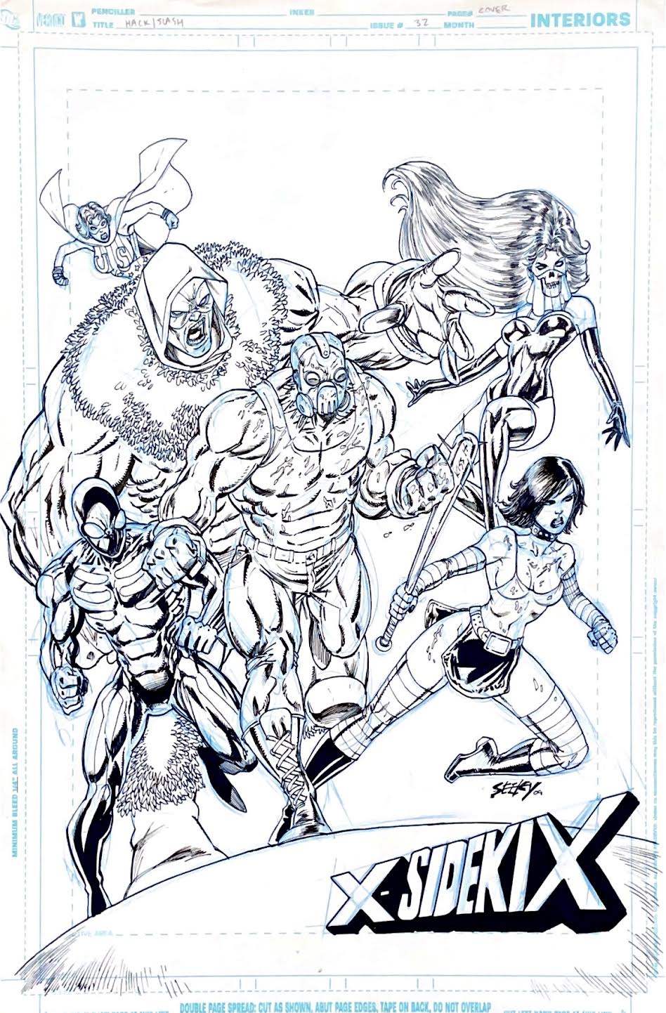 Tim Seeley - HACK SLASH #32 Cover
