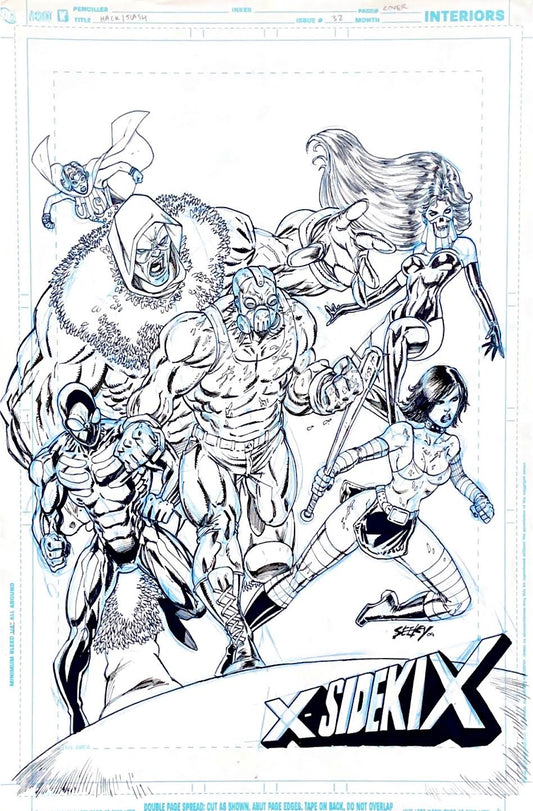 Tim Seeley - HACK SLASH #32 Cover