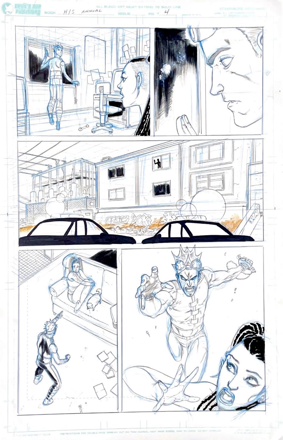 Tim Seeley - HACK / SLASH - Annual  Issue #1 Page # 4