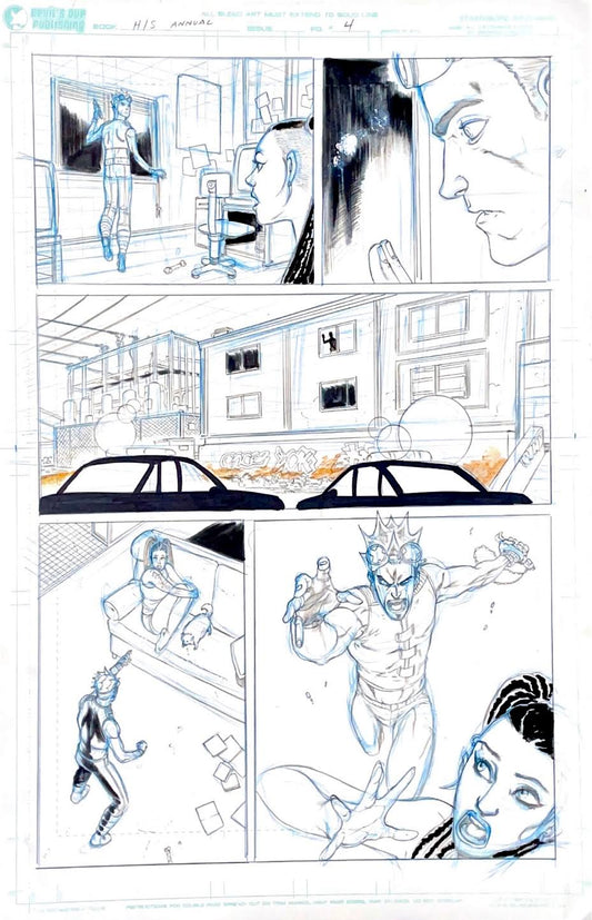 Tim Seeley - HACK / SLASH - Annual  Issue #1 Page # 4