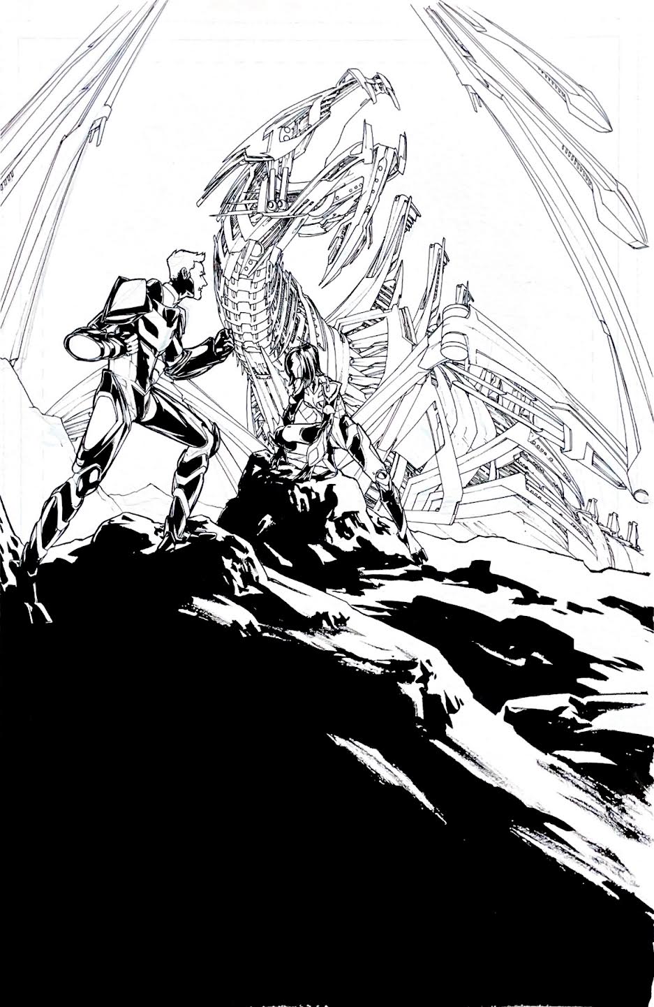 Gene Ha -Starborn - Isuue #4 Variant Cover B