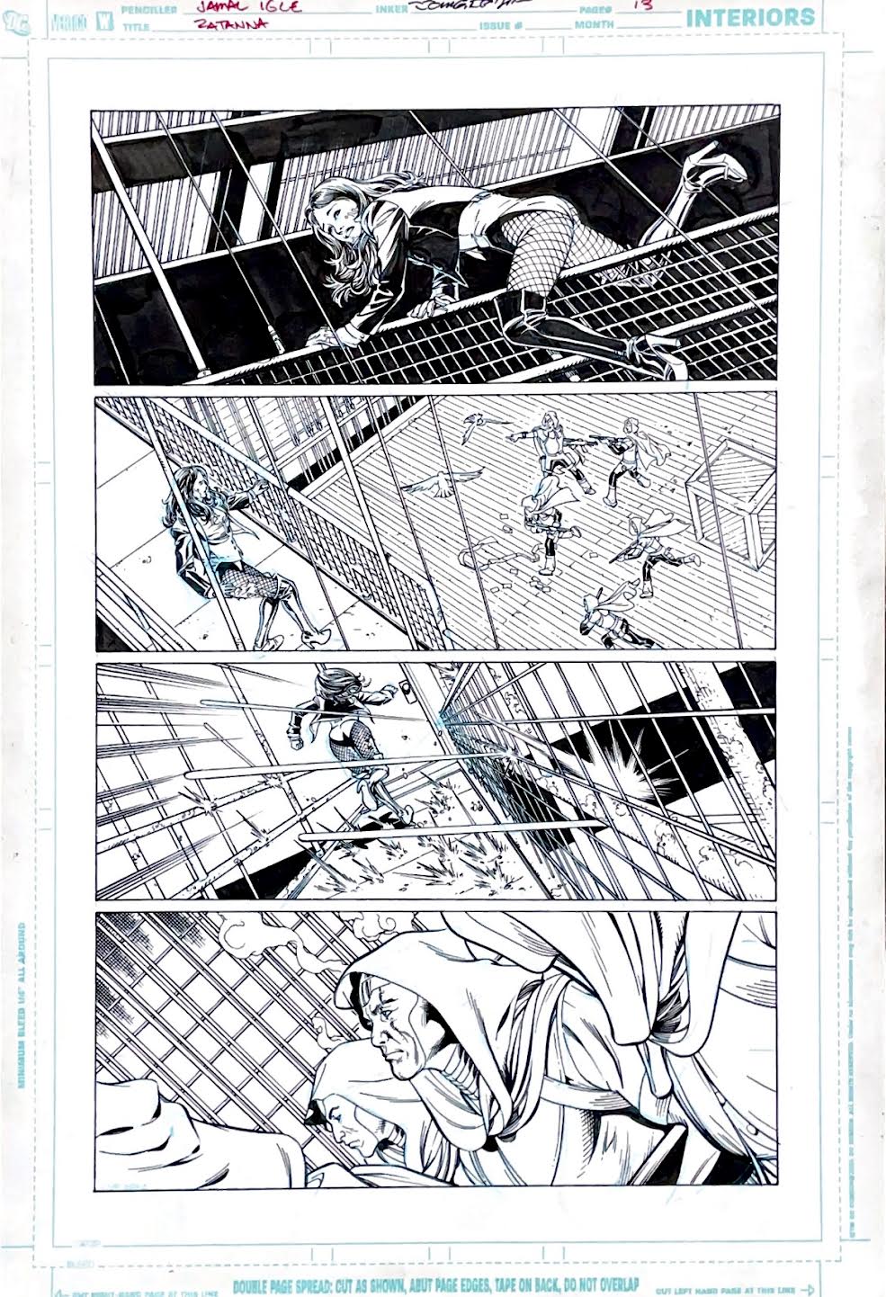 Jamal Igle- ZATANNA Issue 953 -  Page 13 Pencils by Jamal Igle, inks by John Sibal