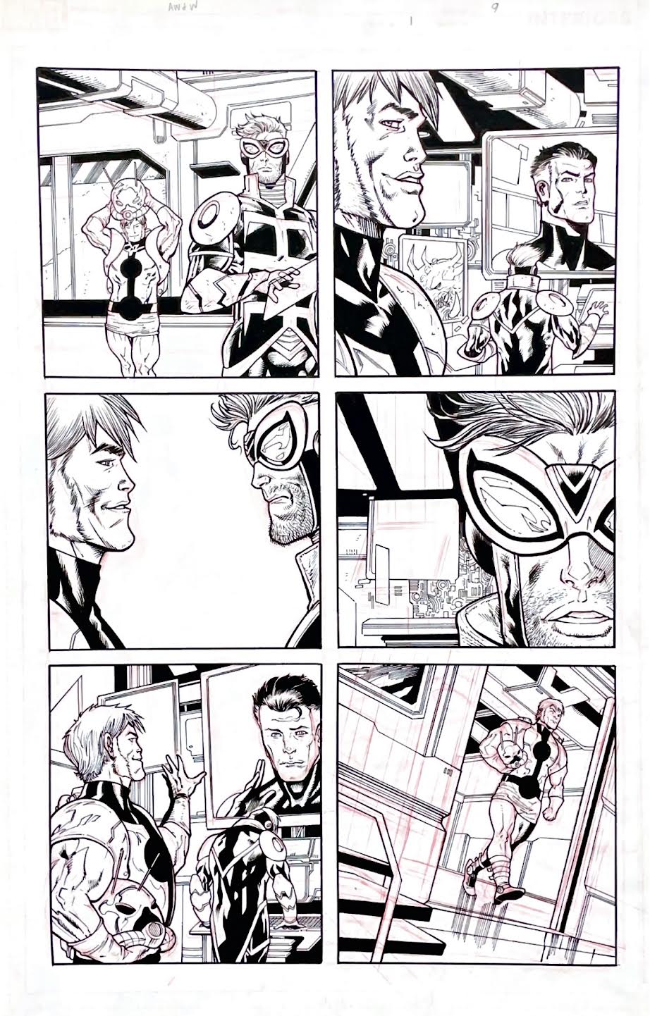 Tim Seeley -Ant-Man & the Wasp Issue #1 Page 9