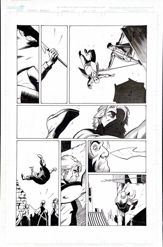 Lee Ferguson: The Forgotten Realms in "Dungeons & Dragons: Issue #2 - Page 3- Pencils by Lee Ferguson, inks by Sal Buscema