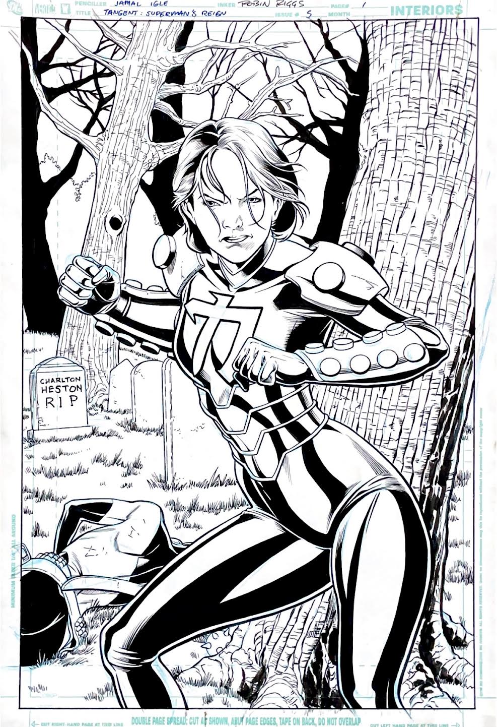 Jamal Igle- Tangent: Superman's Reign  - Issue 5 - Page 1